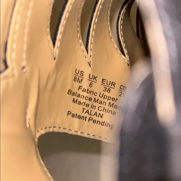 Naturalizer Black Strappy Sandal Heels - Picture 5 of 7